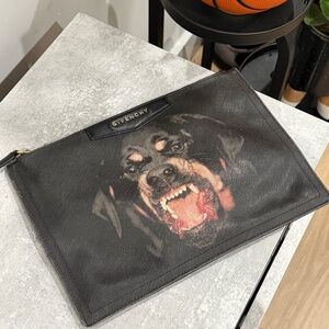 Givenchy Rottweiler Clutch